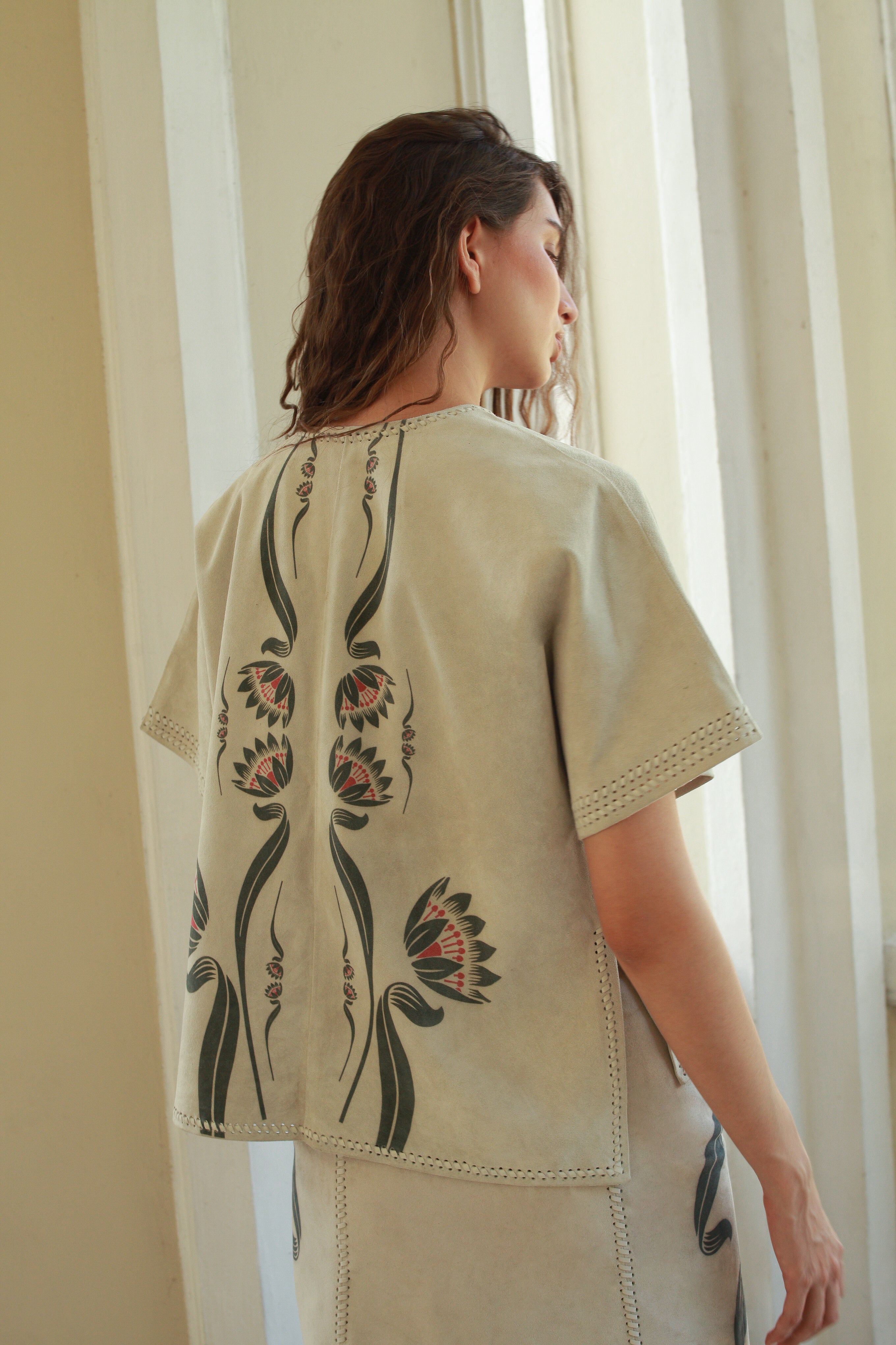 Natural Suede Jacket