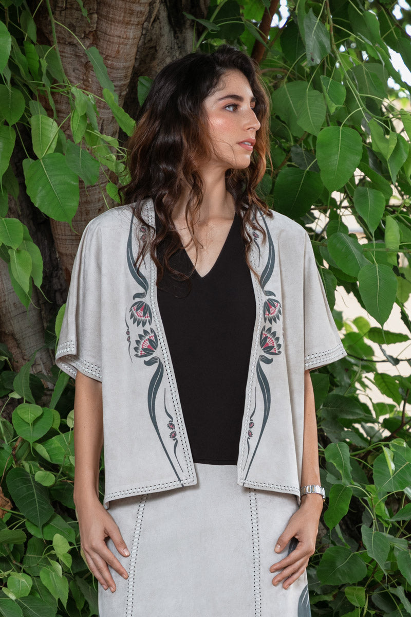 Natural Suede Jacket